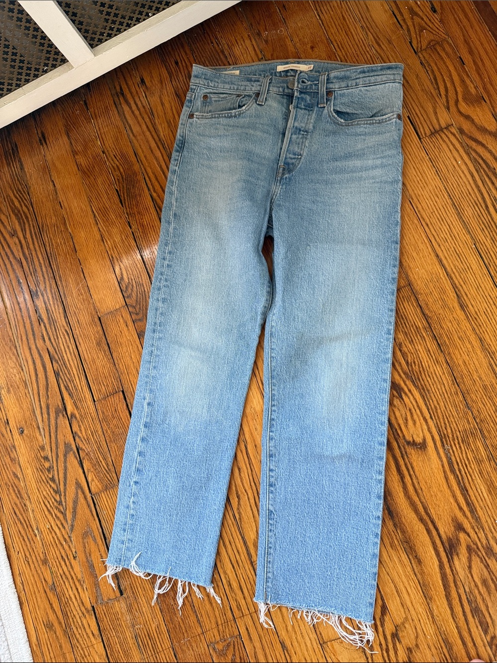 Levi's Light Blue Straight-Leg Jeans
